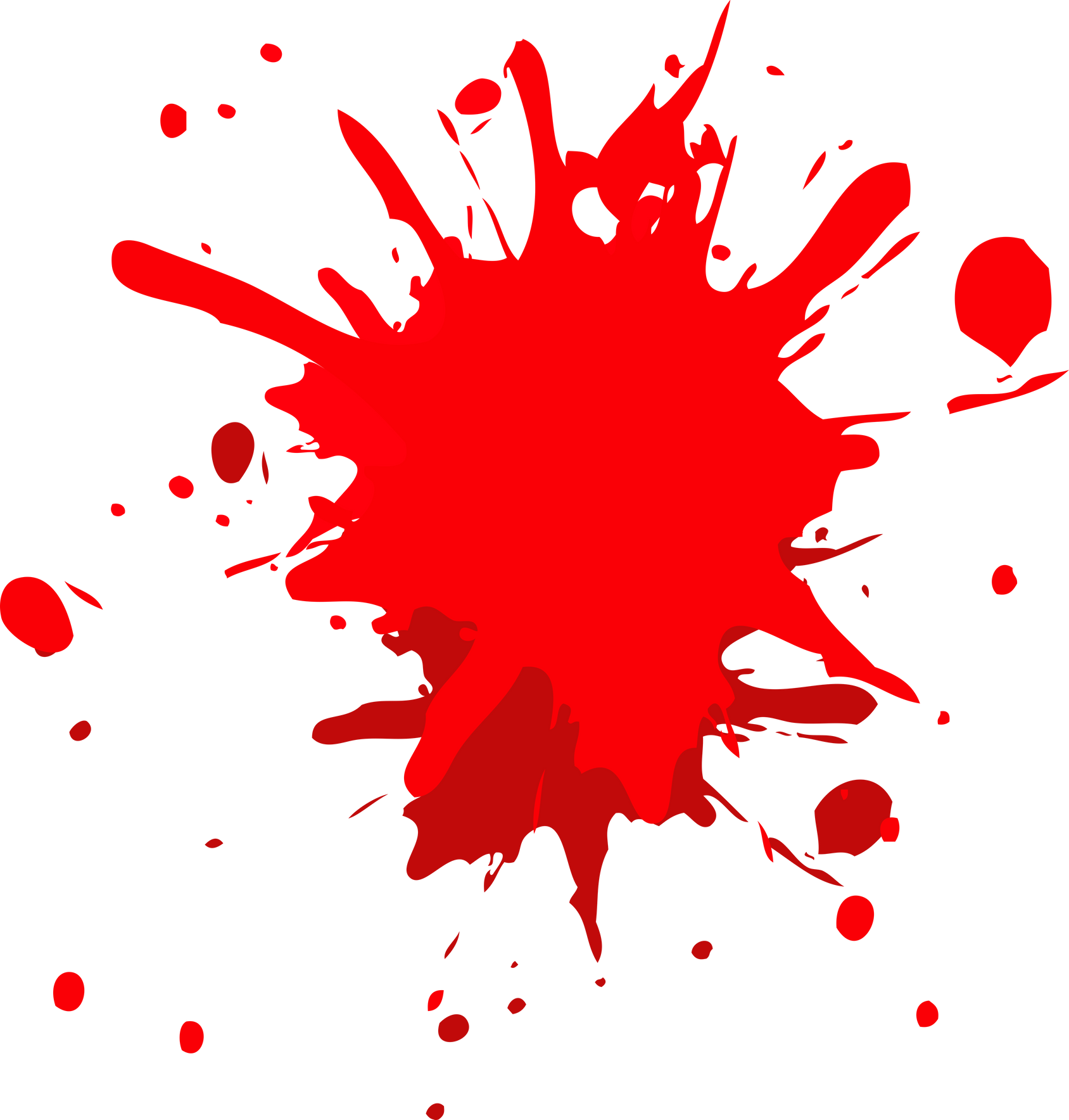 Red blood splash background element design
